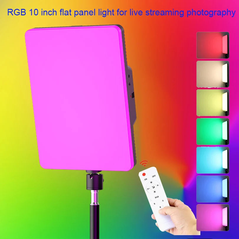 RGB LED Photography Video Light Panel Lighting Photo Studio in USA.