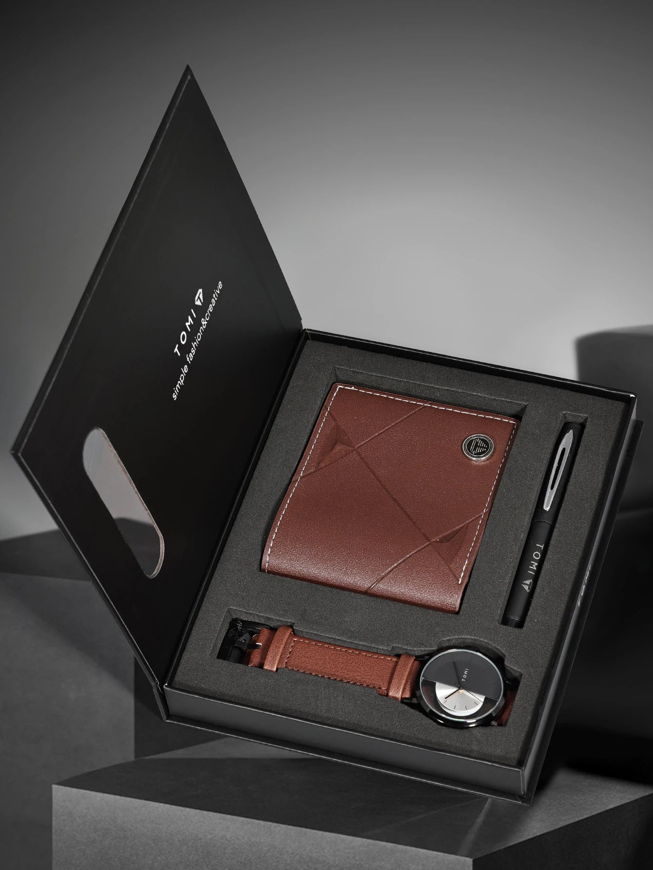 Luxury Business Gift Box Set Men Watch Wallet in USA