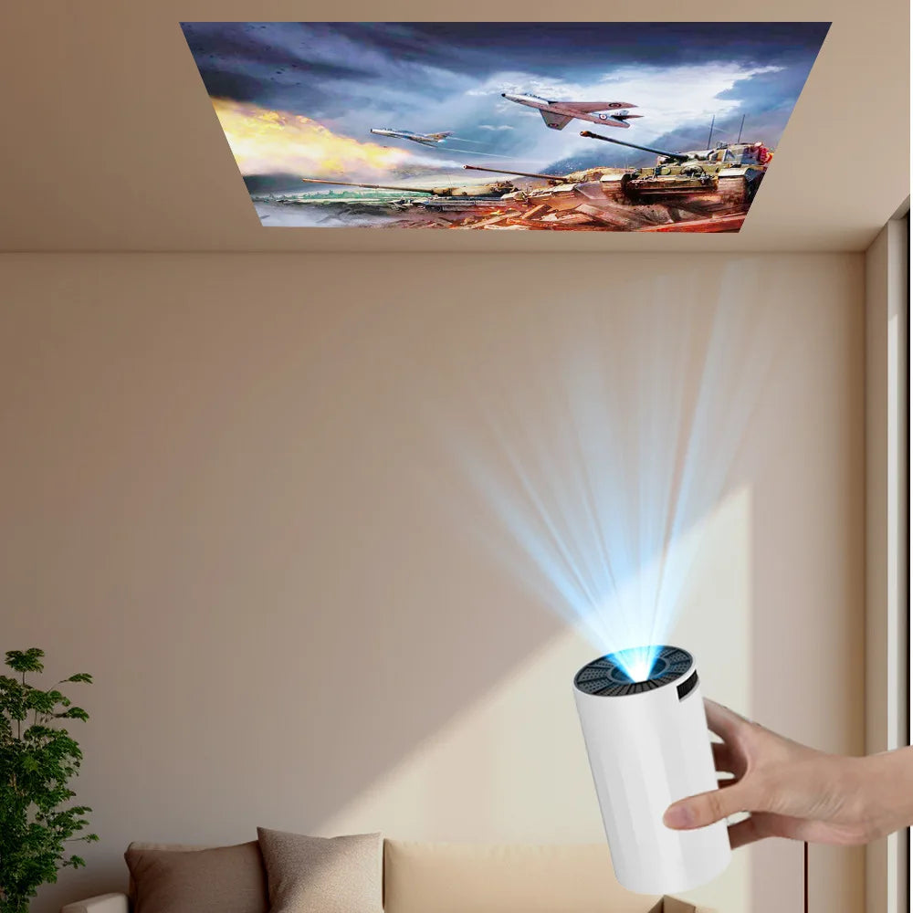 Mini Portable 4K Pro Projector Smart Home Theater LED in USA.