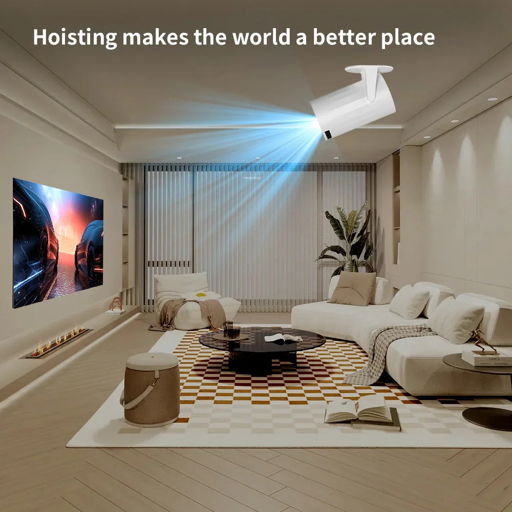 Mini Portable 4K Pro Projector Smart Home Theater LED in USA.