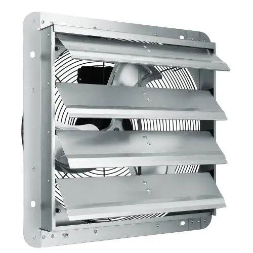 Aluminum Shutter Exhaust Fan Wall-Mount Ventilator in USA.