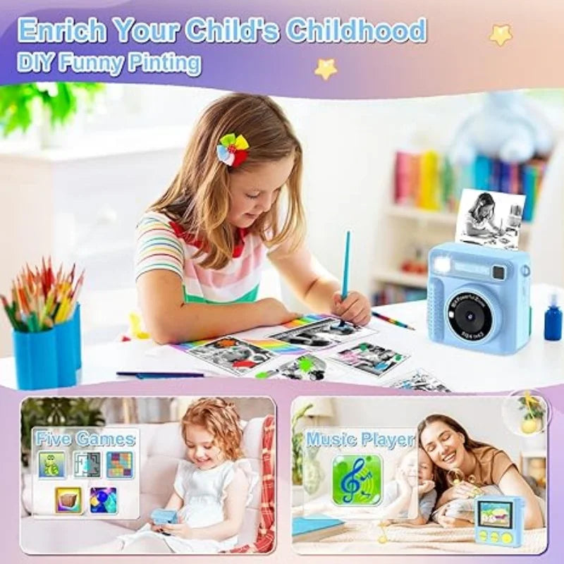 Mini children's high-definition digital camera with flash in USA.