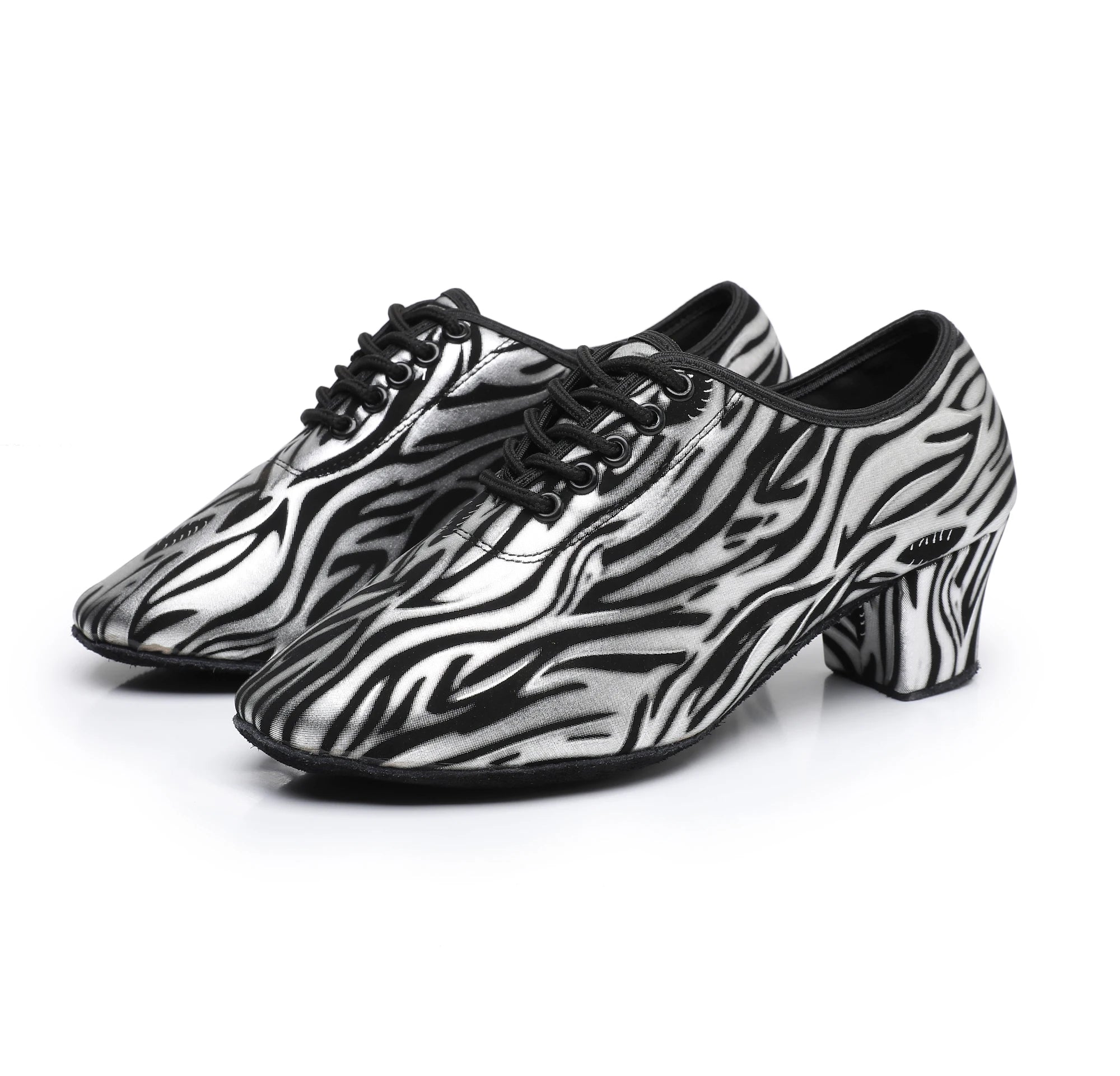 Ladies' Indoor Zebra Pattern Dance Shoes in USA