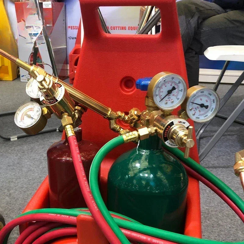 Torch Kit Cutting Portable Oxygen Acetylene Cylinder IN USA.