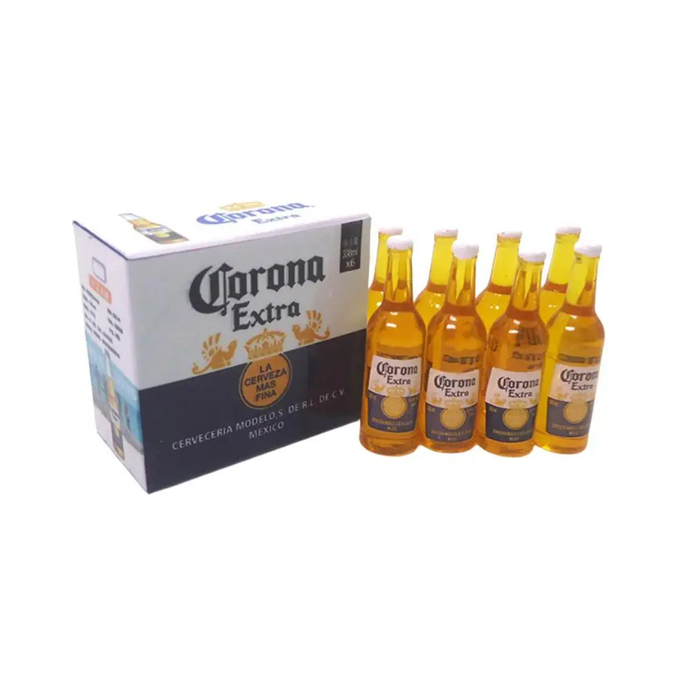 Mini Dollhouse Miniature Drinks Bottles of Beer Model Box in USA