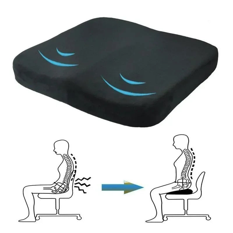 Cushion Non-Slip Orthopedic Memory Foam Coccyx Cushion in USA