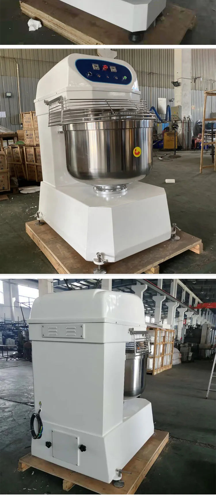 Dough Mixer Industrial Commercial Food Processing Machinery in USA.