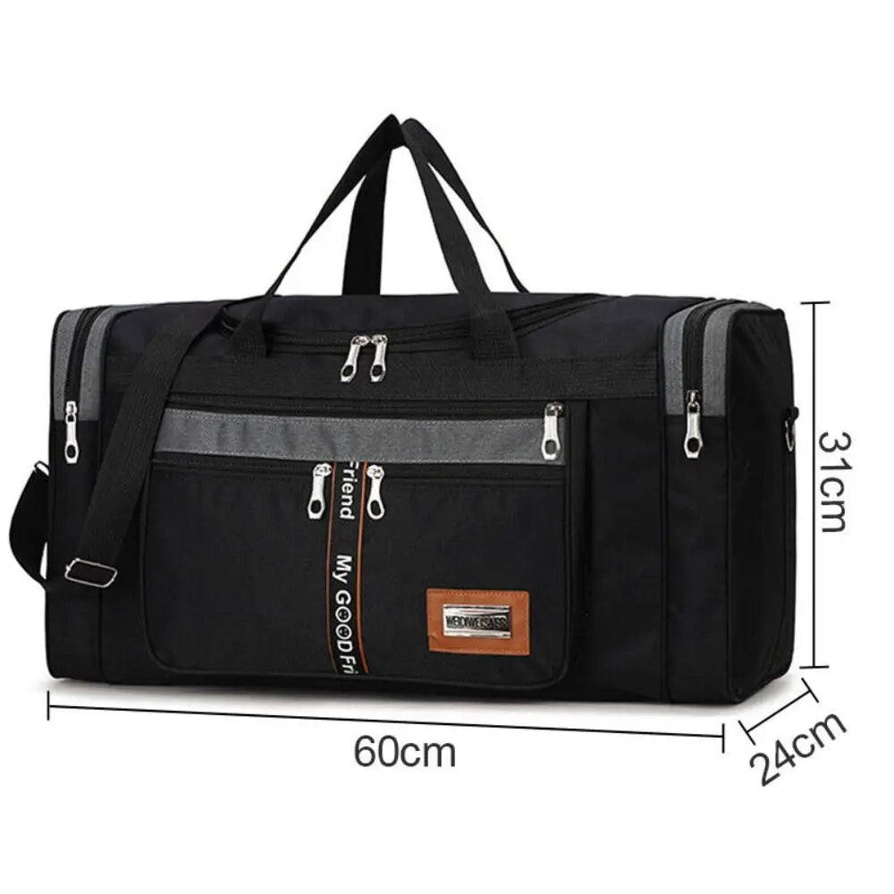 Travel Tote Oxford Sports Gym Large Capacity Luggage Bag in USA