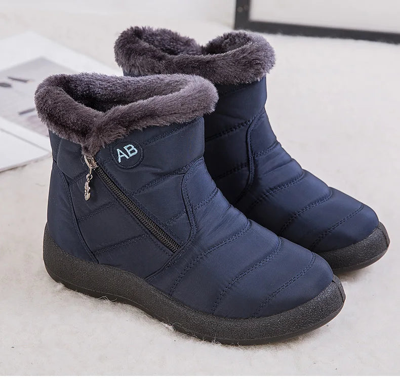 Women's Boots Women's Winter Boots Fur Winter Shoes For Women Ankle Bo