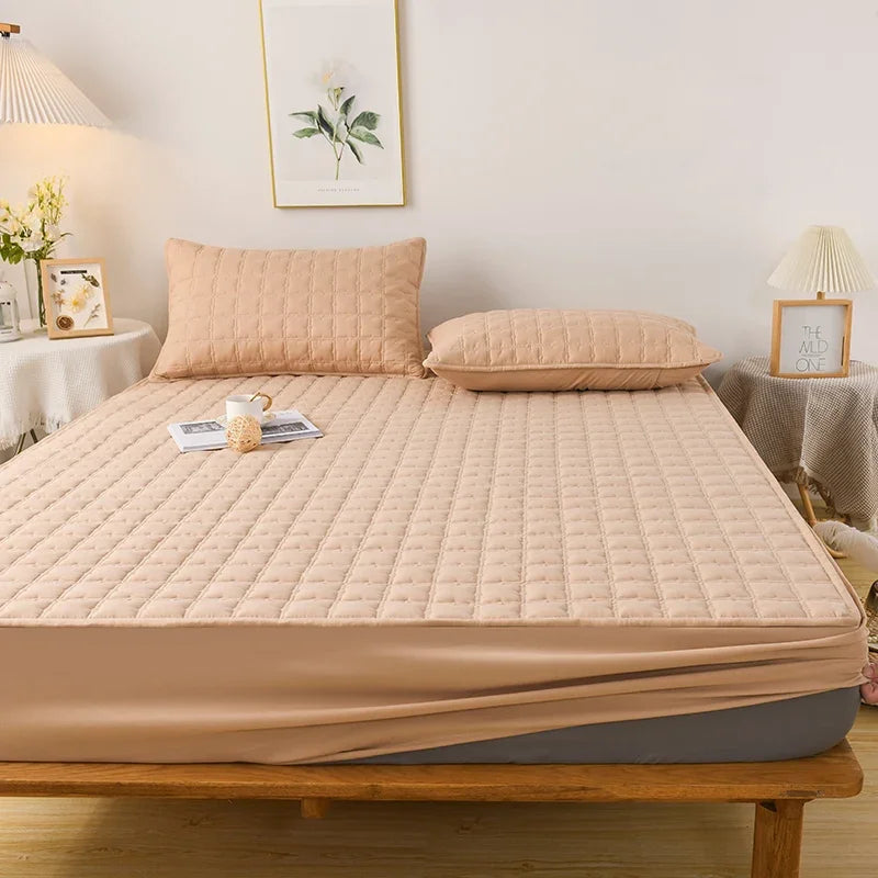 Waterproof Cotton Fitted Bed Sheet Anti-mite in USA.