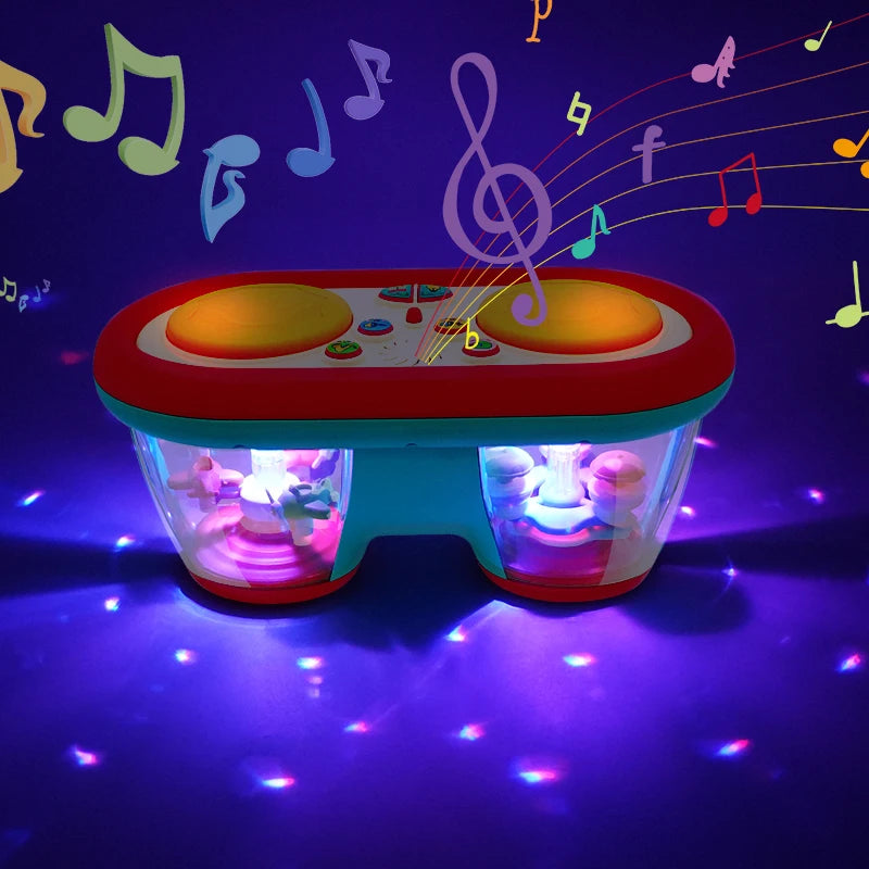 New Kids Musical Toy Baby Clap Drum Rotating Music Sensory in USA