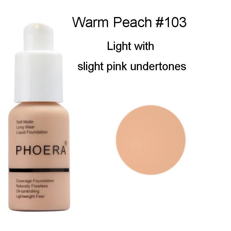 PHOERA Foundation Makeup Base Cream Mineral in USA