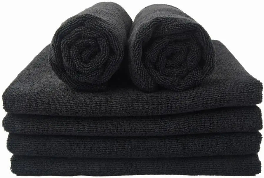 Black Pack Hand Towels Premium Spa Quality Super Soft