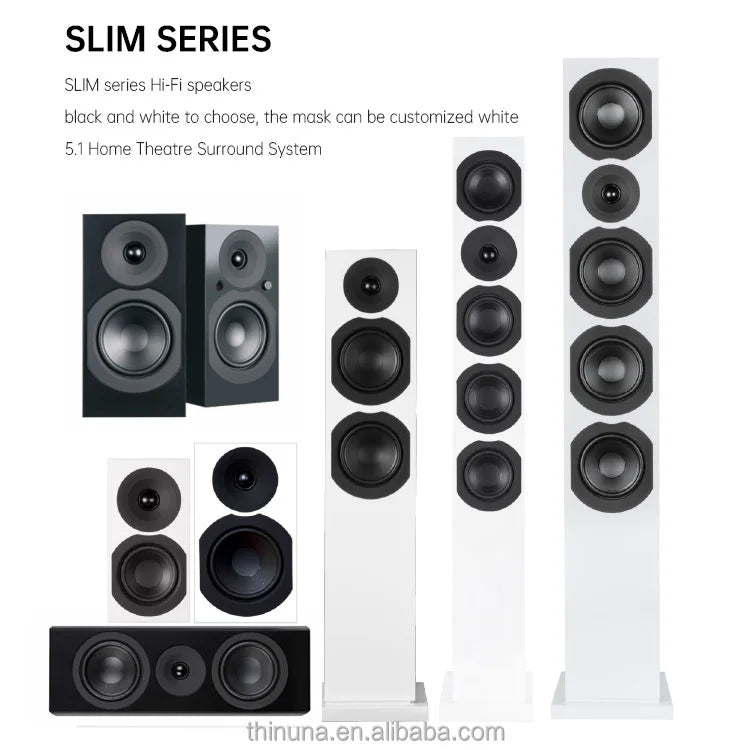 SLIM 10 Hot Selling 5.1 Channel Home Theater System in USA.