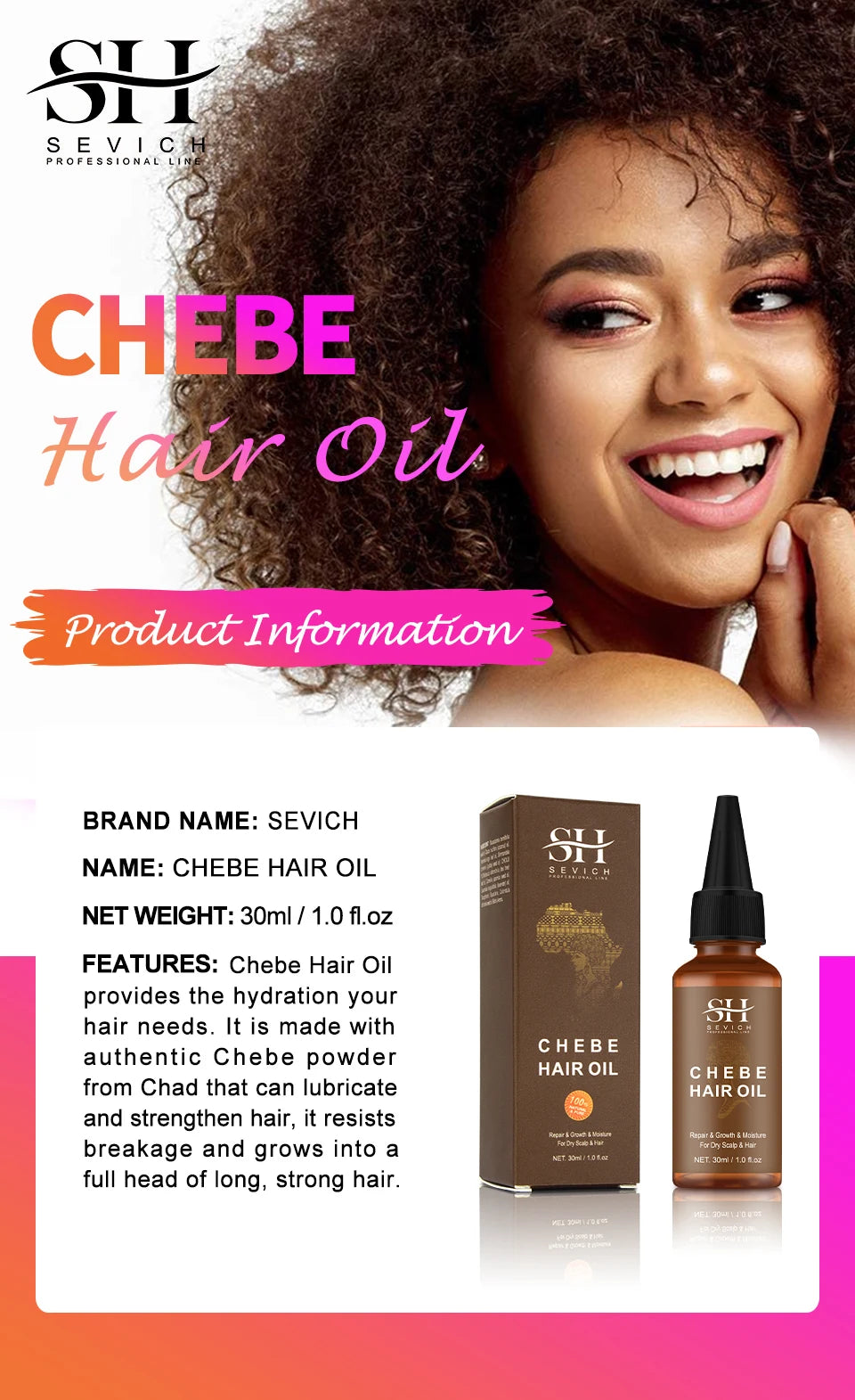 Sevich Chebe Hair Loss Treatment Spray Traction in USA