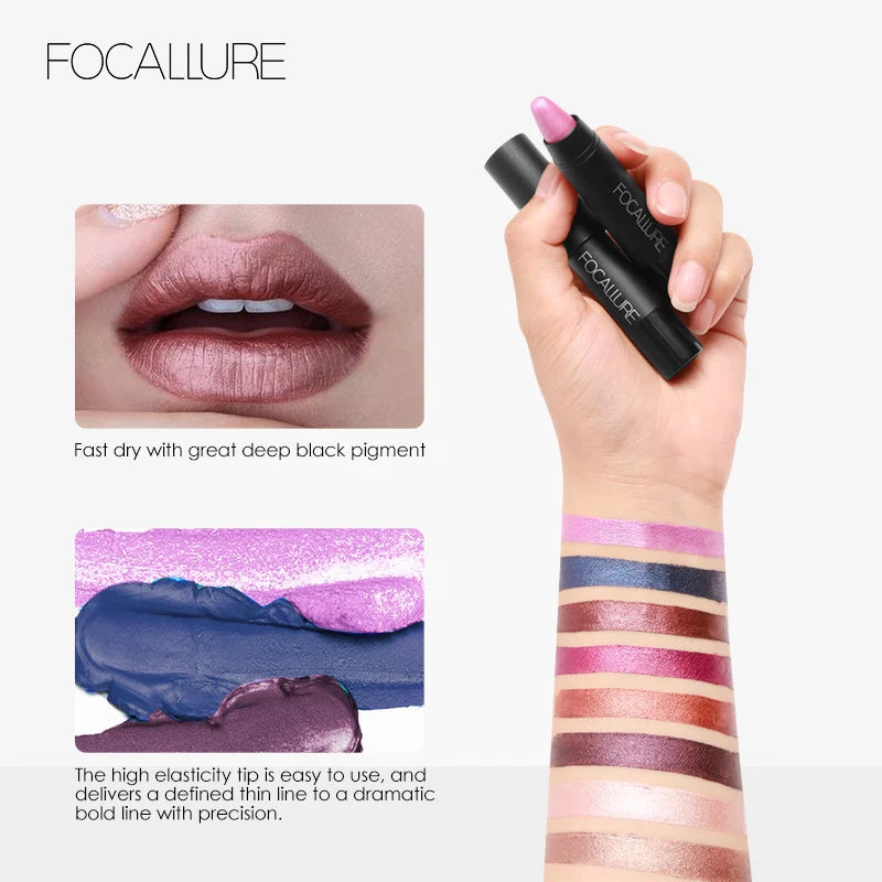 FOCALLURE Colors Matte Lipstick Long Lasting Waterproof Sexy in USA