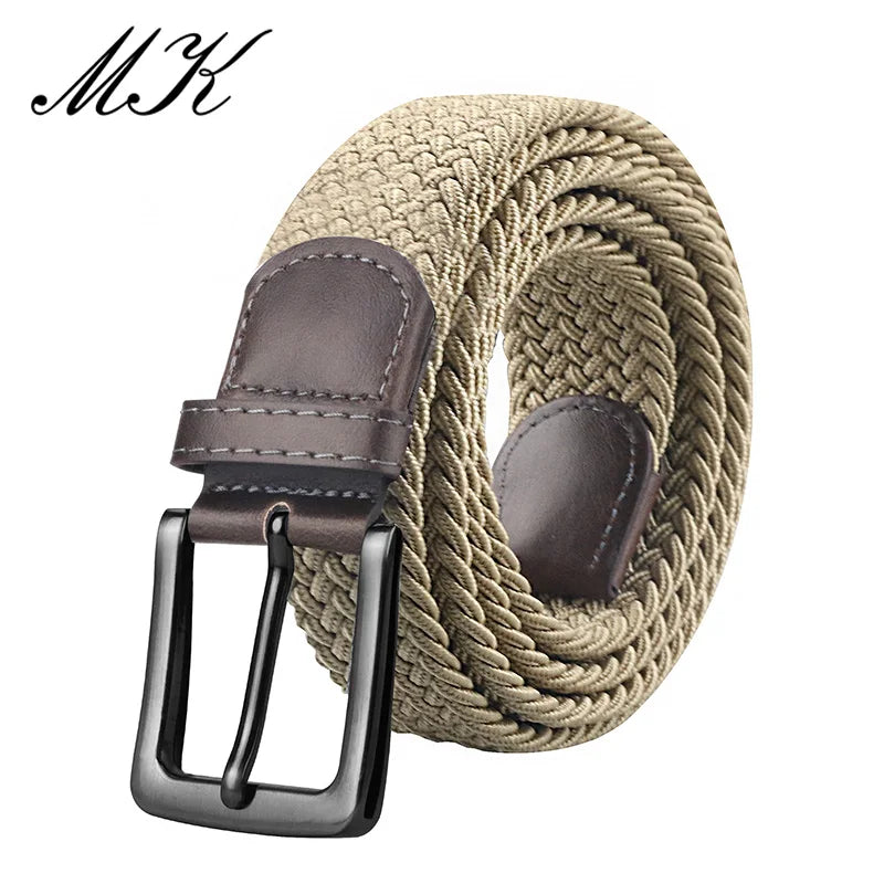 MaiKun Canvas Belts Men Fashion Metal Pin Buckle Military in USA