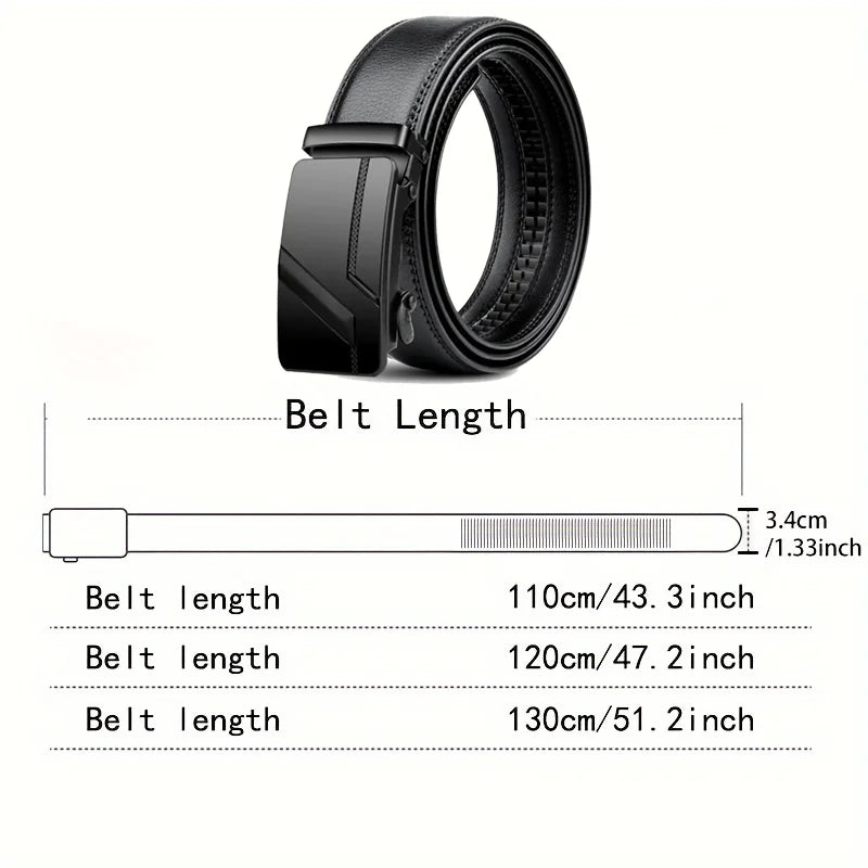 Men's High-Quality Belt Luxury Belt, Black Men's in USA