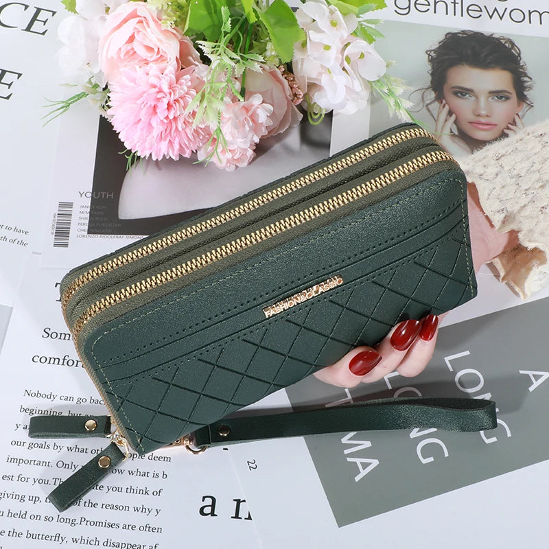 Long Women's Wallet Female Purses Tassel Coin Purse in USA