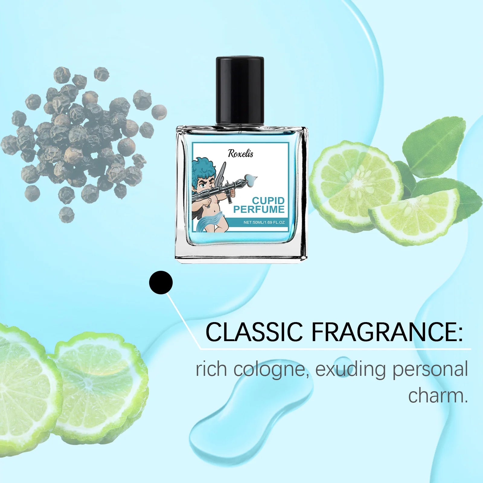 Cupid Charm Perfume Cologne Fragrances Enhanced in USA