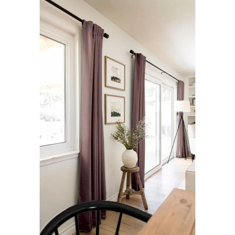 Blackout Shield Linen Blackout Curtains Bedroom in USA