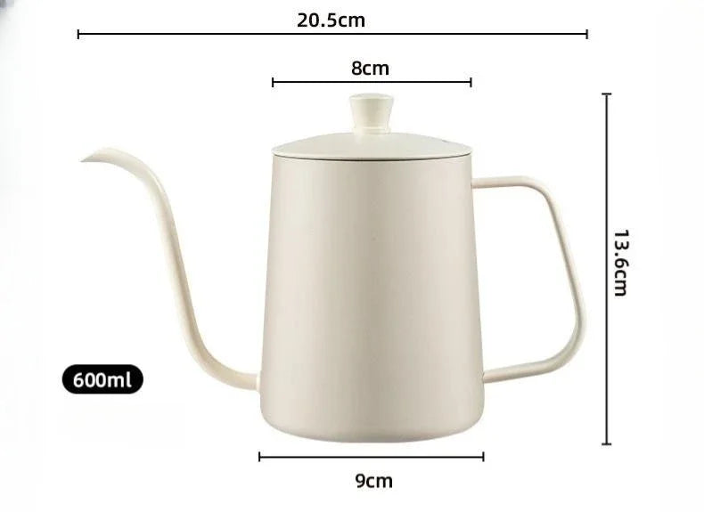 Stainless Hand Drip Coffee Hot Water Pot Gooseneck Kettle in USA.