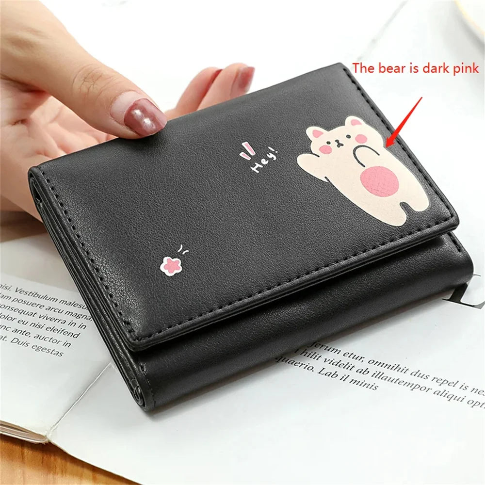 Fold Card Holder Girl ID Bag Card Holder Coin Purse Ladies in USA