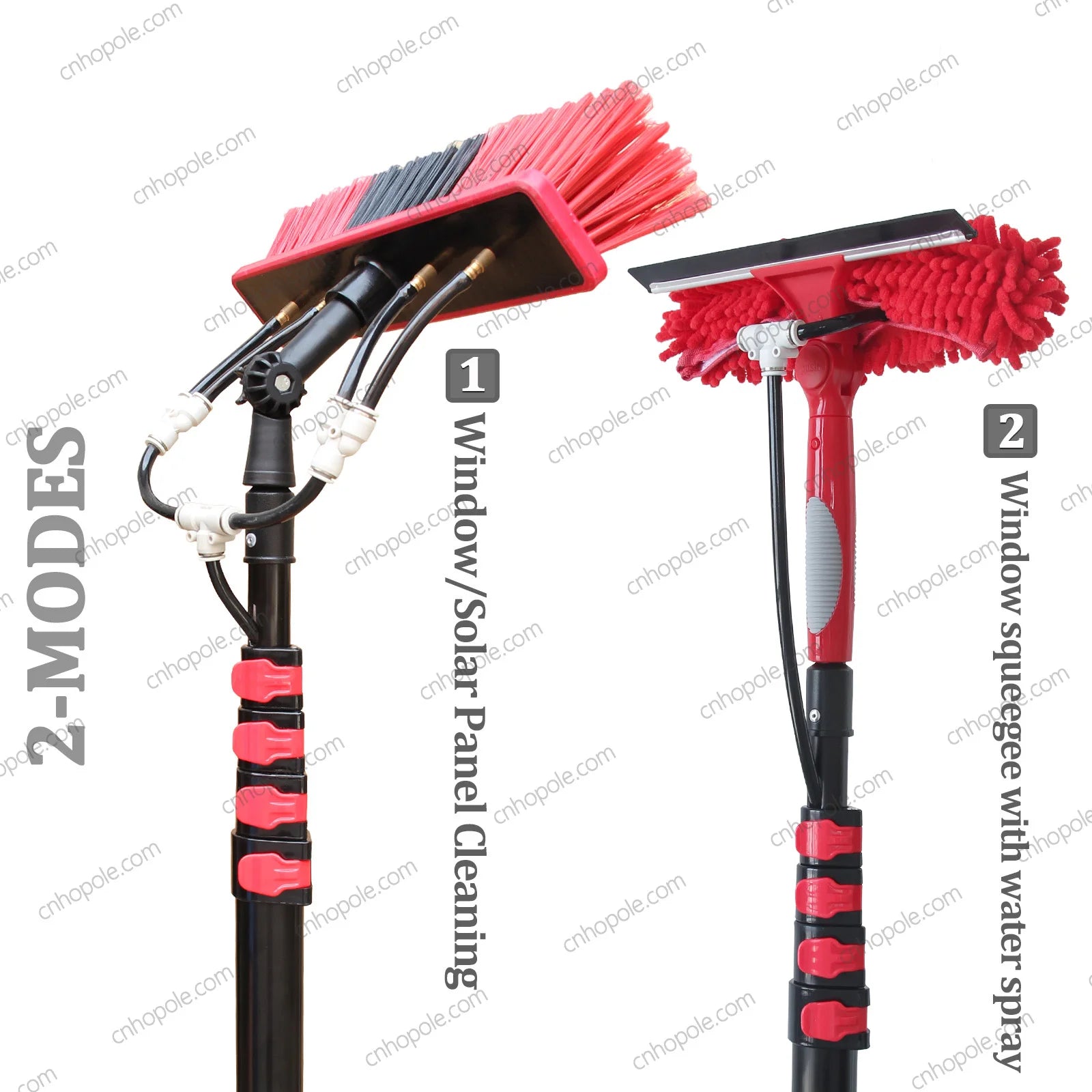 Window Squeegee Extension Pole Water Fed Brush IN USA.