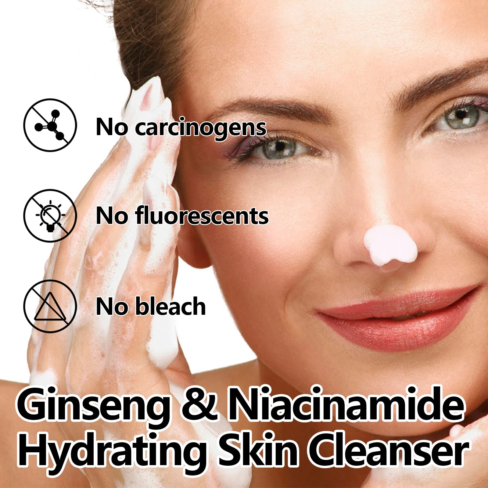 Ginseng Facial Cleanser Gently Cleanses Facial Oils in USA