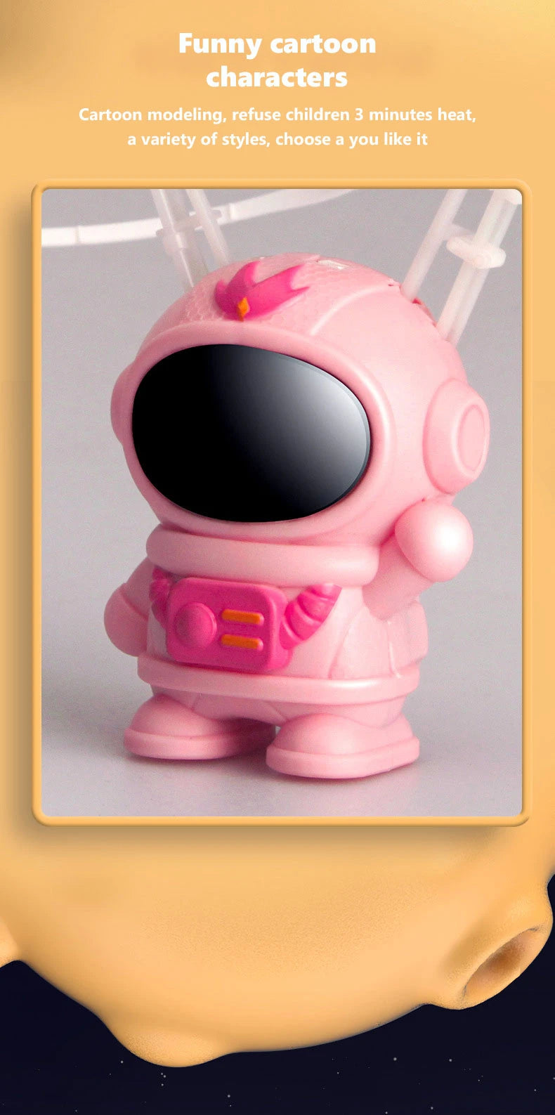 Mini Infrared Induction Flying Toy Astronaut Style Aircraft in USA