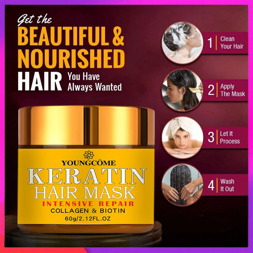 Hair Repairs Hair Mask Biotin Collagen Keratin Conditioner in USA