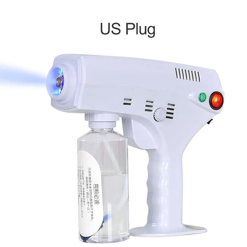 Portable Nano Steam Gun Hair Care Hydration Sprayer Hot Dyeing Care Bl