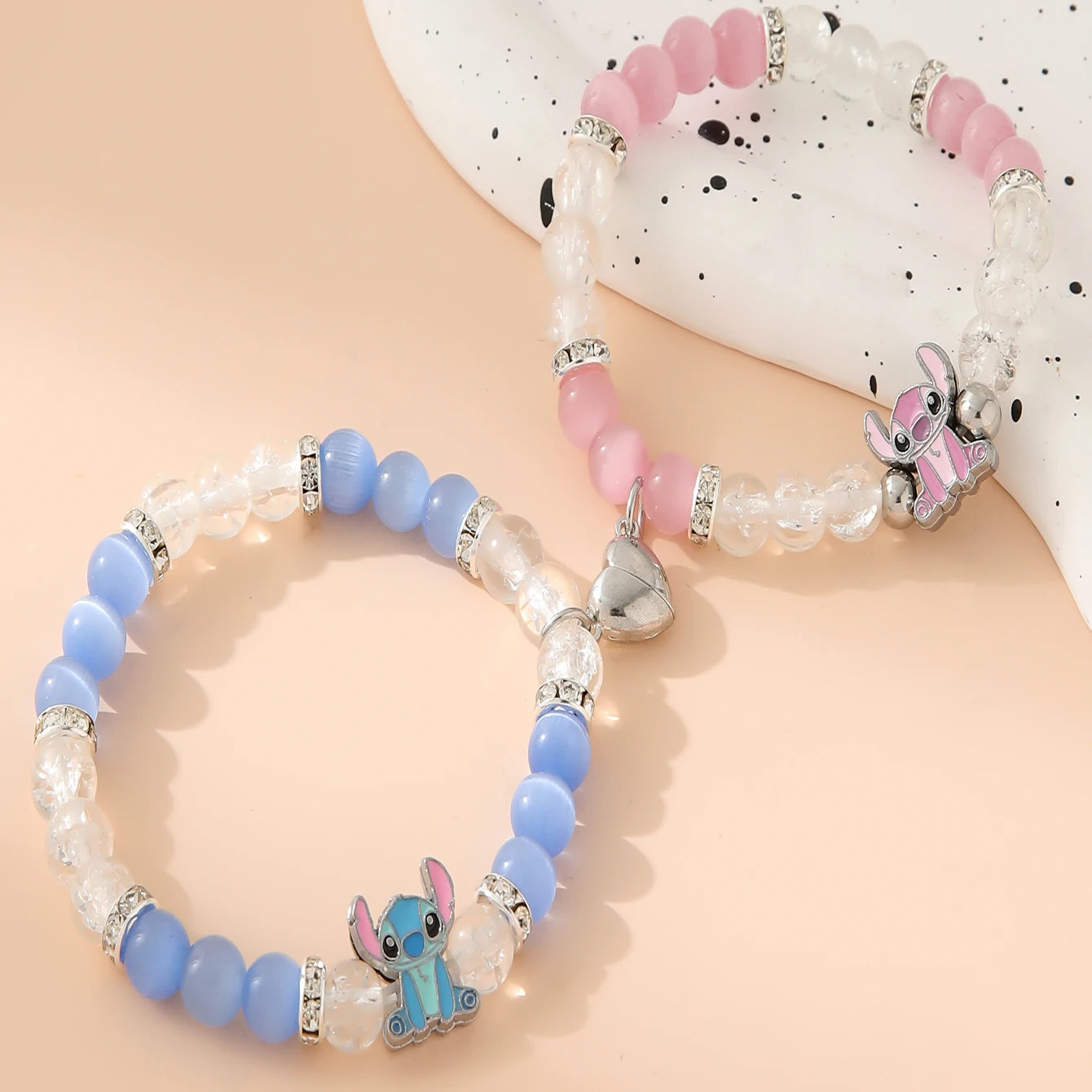 New Cute Ohana Stitch Bracelets For Men Women Lover Means in USA.