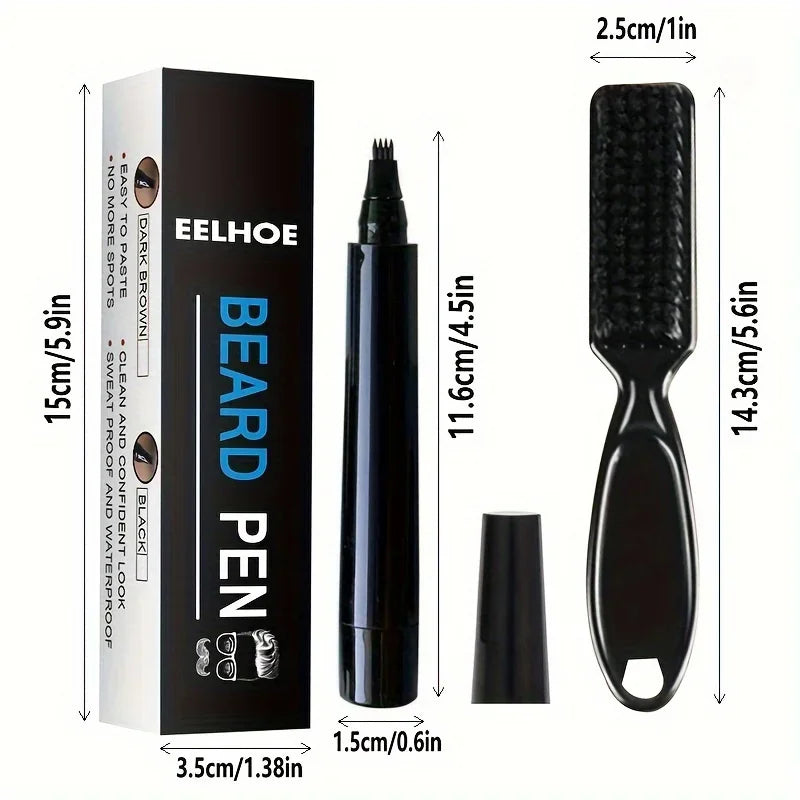 Hot Sale Beard Filling Pen Kit Beard Enhancer Brush in USA