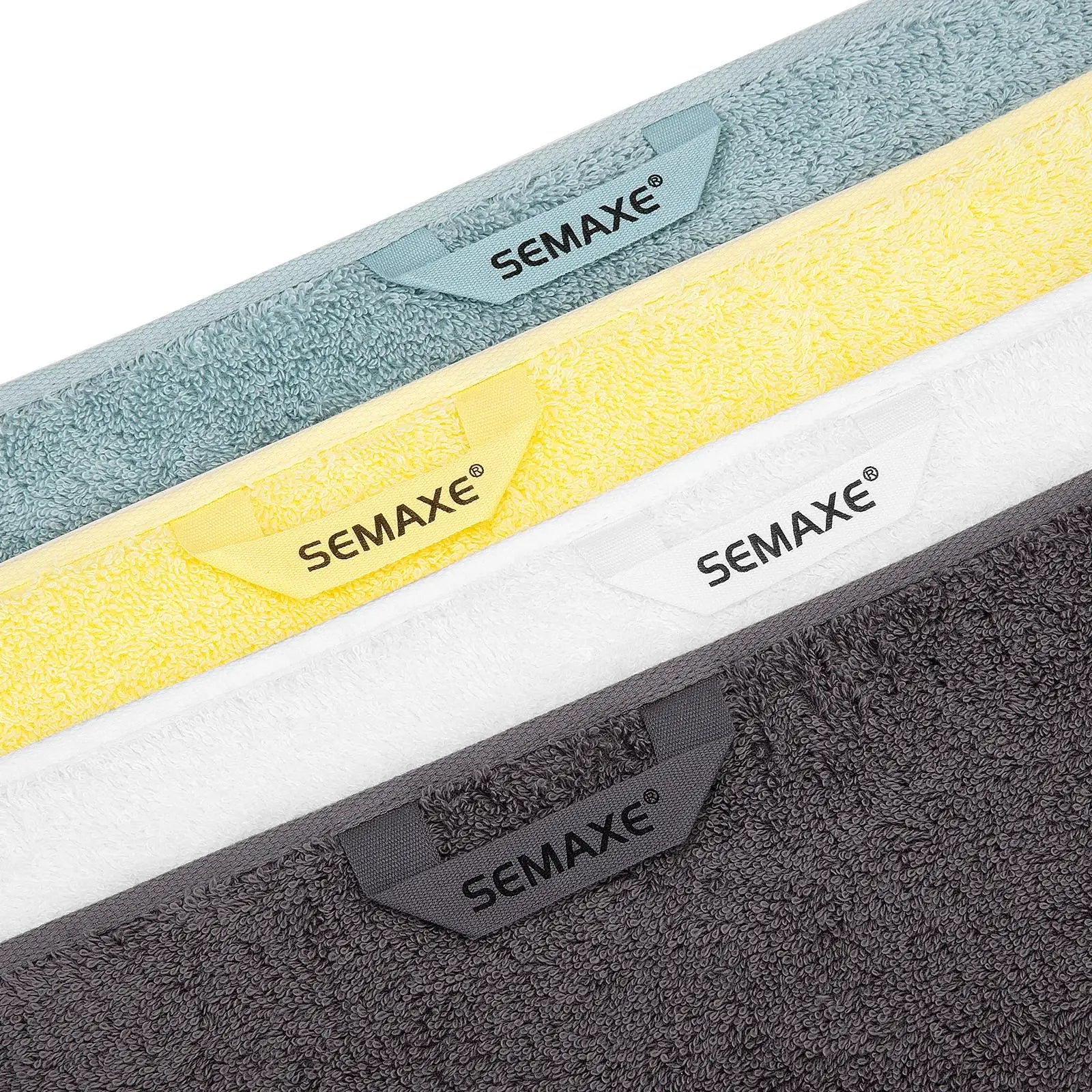 SEMAXE Bath Towel Pure Cotton Luxury High Quality Bath Towel Set