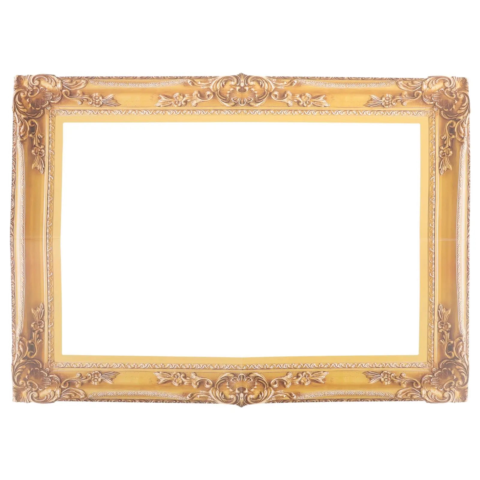 Retro Decor DIY Paper Picture Frame Cutouts Photo Booth Props for Wedd