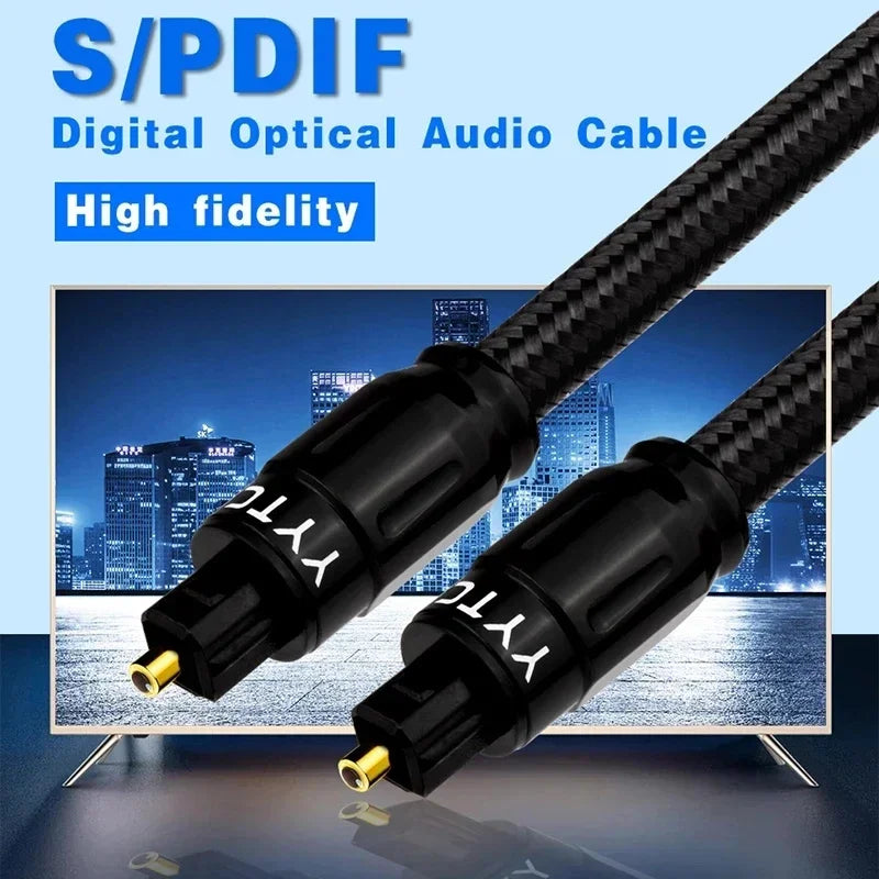 Audio Cable Digital Optical Fiber S/PDIF Sound Bar Speaker in USA.