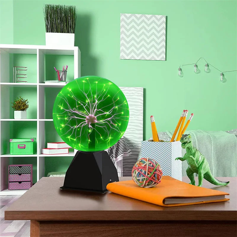 Novelty Magic Glass Plasma Ball Light USB Plug-in Only Touch in USA