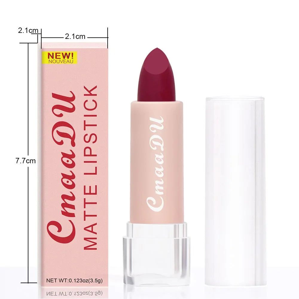 Matte Nude Lipstick Waterproof Long Lasting Non-stick in USA