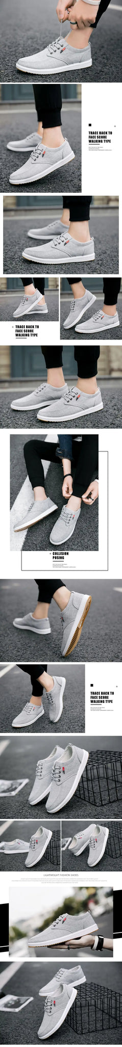 Sneakers Men Vulcanized Odorless Oxfords Shoes Male in USA