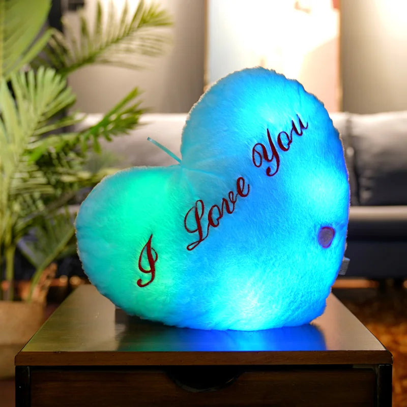 Children Plush Light Heart Toy Soft Present Birthday in USA