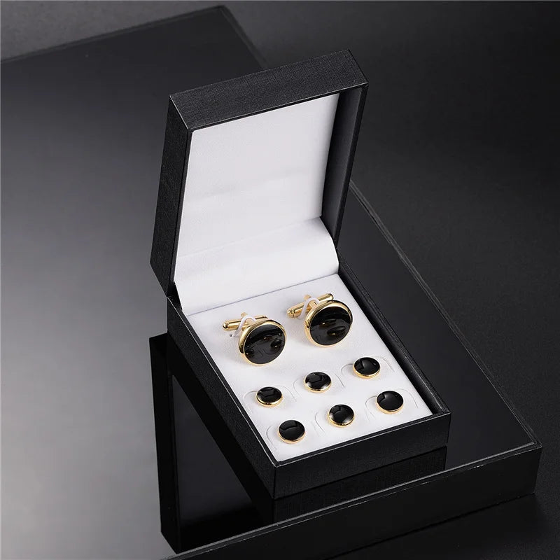 Wedding Cufflinks Tuxedo Studs Set Men Accessories Cufflinks in USA