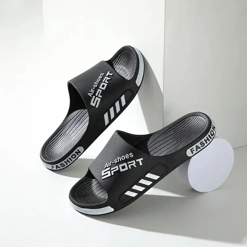 Fashion Men's Slippers PVC Soft Sole Non-slip Slides Casual in USA