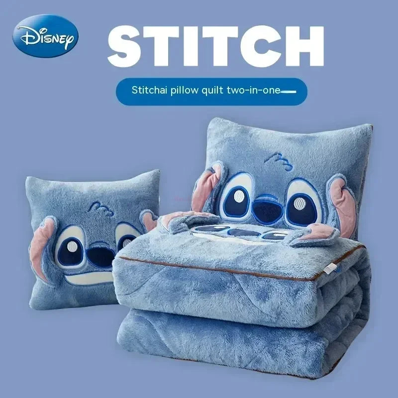 Bedroom Hot Stitch Throw Pillow Blankets Two In One in USA.