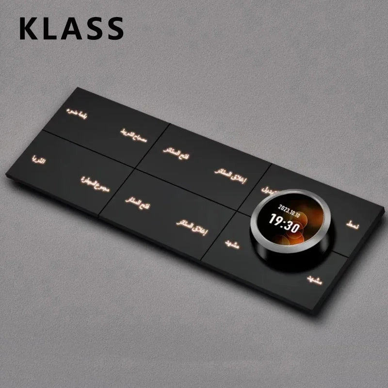 Klass Tuya Wifi Zigbee Dimming Switch 4WAY 8WAY Scene Switch in USA.