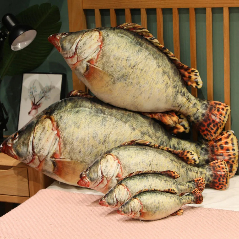 Simulation Fish Sleep Cushion Plush Toys Stuffed in USA