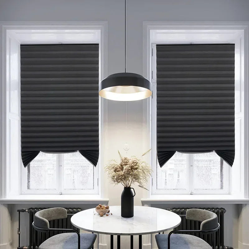 Blackout Blind Window Pleated Blinds Cordless Shade in USA