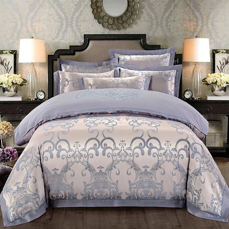 Bedding Sets Floral Grey Pink Comfort Duvet Pillowcase Flat Bed