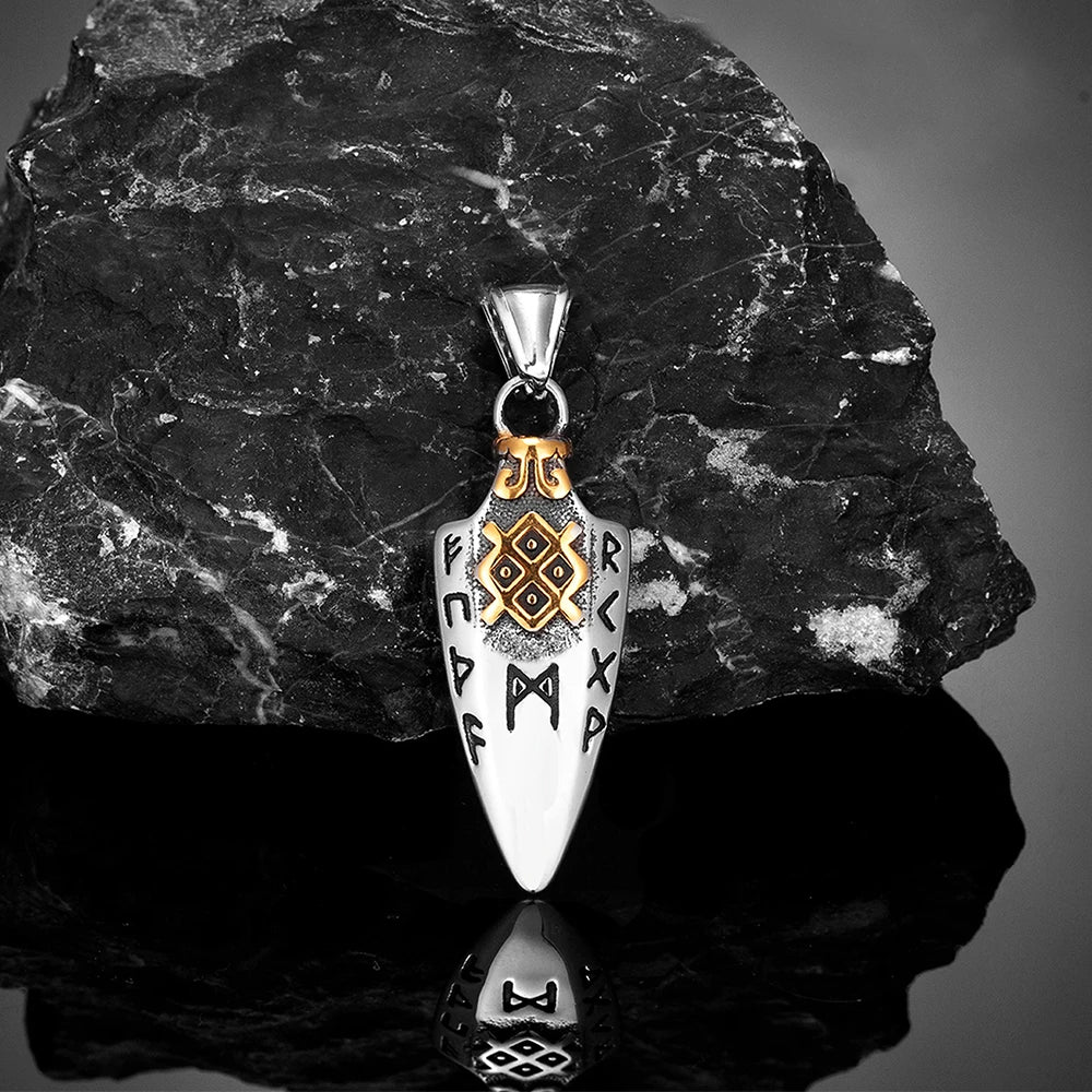 Norse Runes Odin's Spear Gungnir Necklace in USA