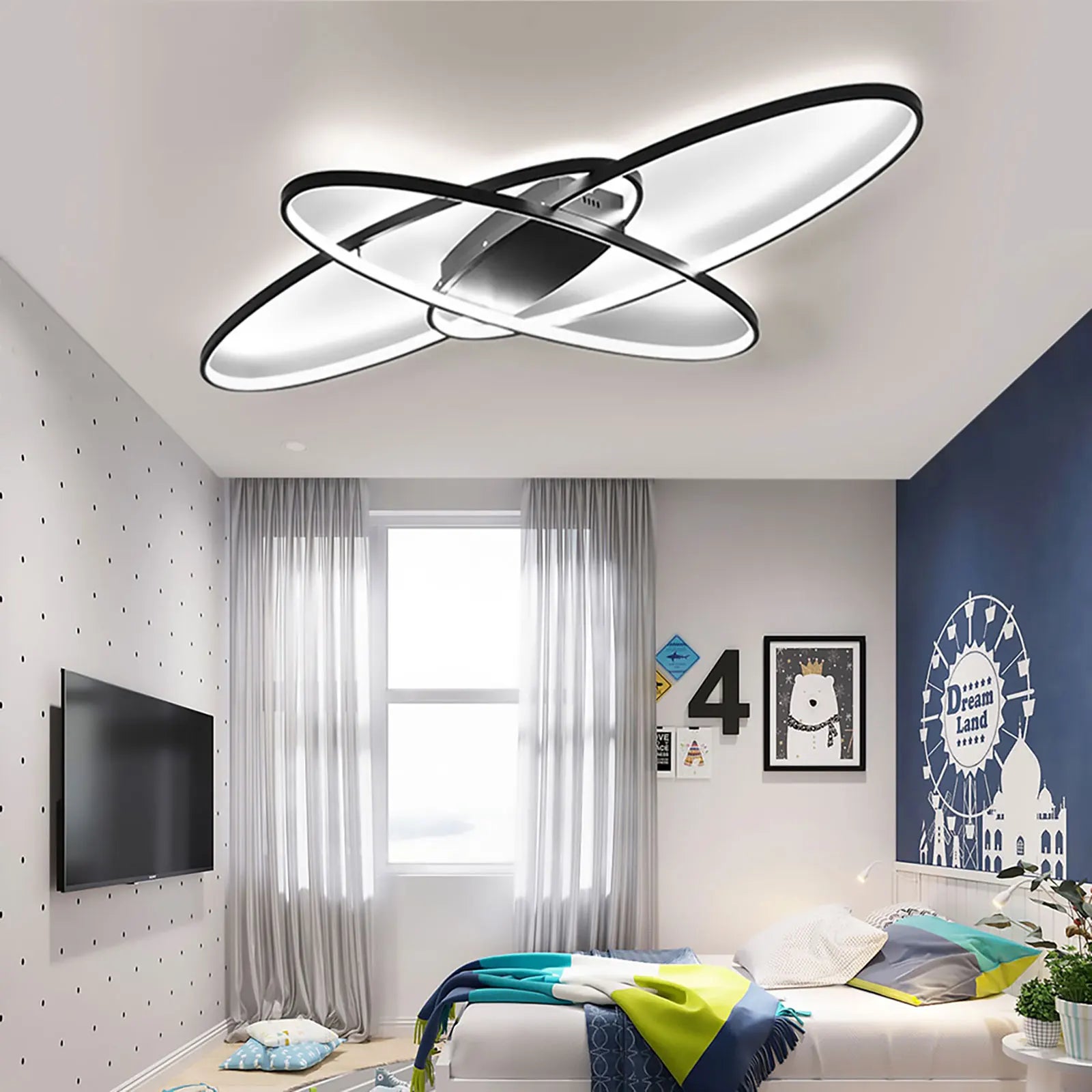 Modern Ceiling Light Dimmable Creative Pendant Lamp IN USA.